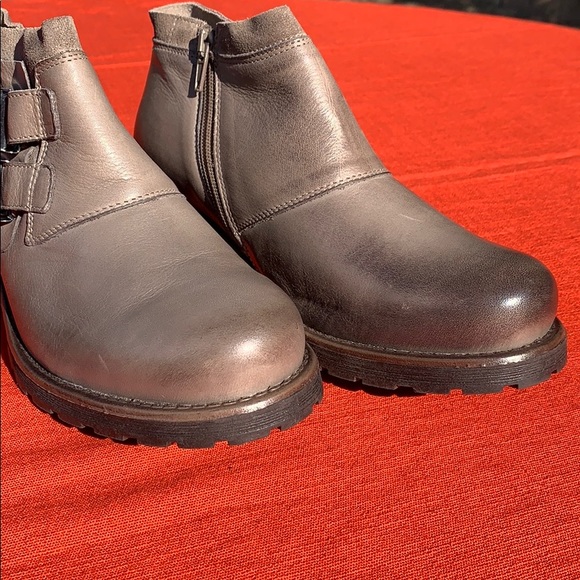 Jafa 401 Burlap Ankle Boots NWOB Size 38 - Picture 7 of 10